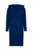 Szlafrok Wellsoft z kapturem Unisex rozmiar S/M kolor - Granatowy